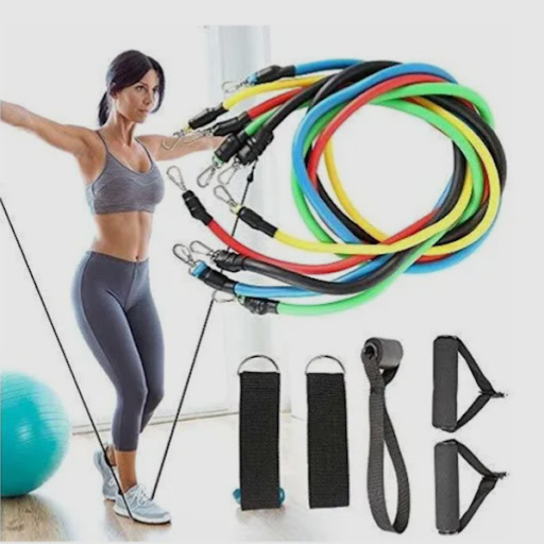 FLEXPOWER™ Set de Ligas Tubulares para Ejercicio