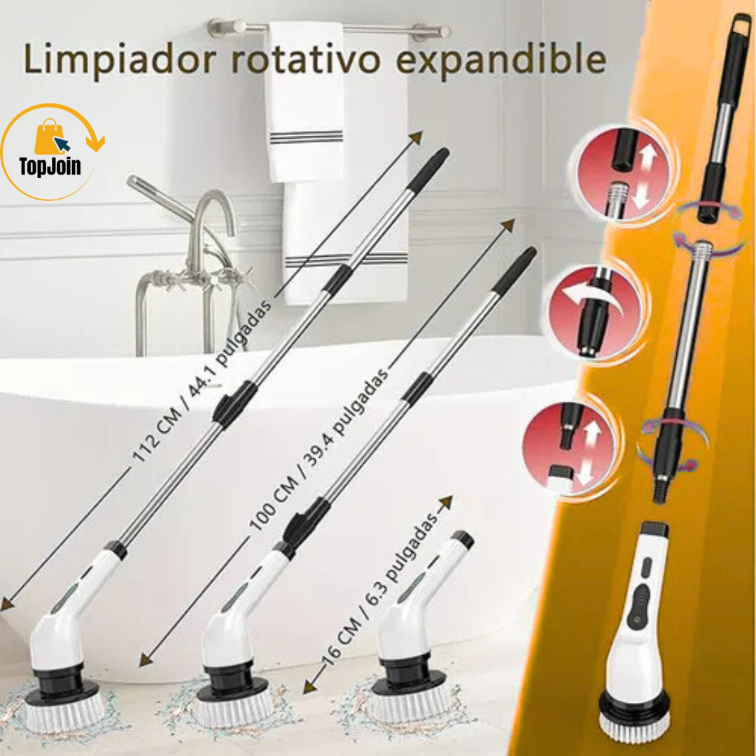 ULTRASCRUB™ LIMPIADOR ELECTRICO GIRATORIO 9 EN 1
