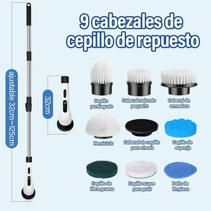 ULTRASCRUB™ LIMPIADOR ELECTRICO GIRATORIO 9 EN 1